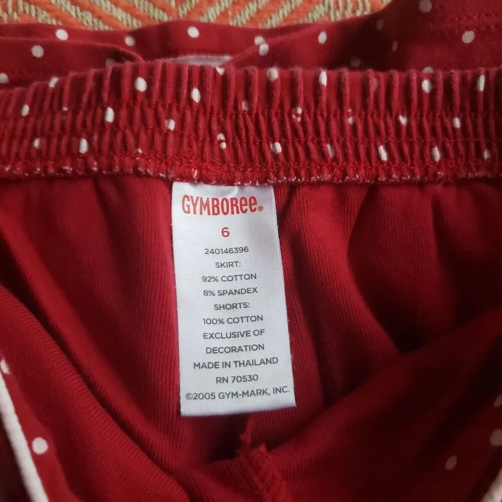 Vintage Gymboree Cherry Pie Polka Dot Skort Sz. 5 Back to School/Portraits